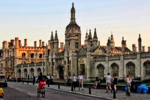 Kings Parade in Cambridge